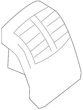 Mercedes-benz 21283004549116 Genuine Oem Rear Cover