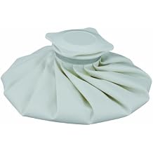 Veridian Healthcare Traditional Ice Bag | 9 Soft Fabric Cold Therapy Bag for Injuries, Pain Relief & Swelling | Leak-Proof Cap | Extra-Wide Opening | Reusable First Aid Ice Pack | 1 Quart Capacity
