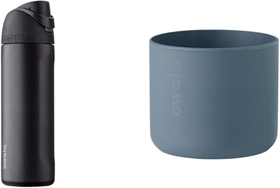 Owala FreeSip 24-oz Insulated Stainless Steel Water Bottle with Silicone Boot