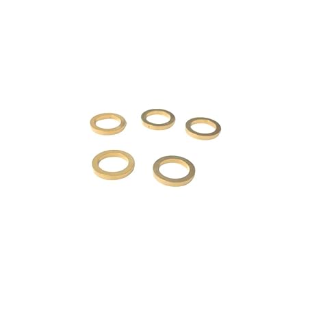 5 Pack 7/8" to 5/8" Brass Adapter Bushing Thick Style for Diamond Saw Blades