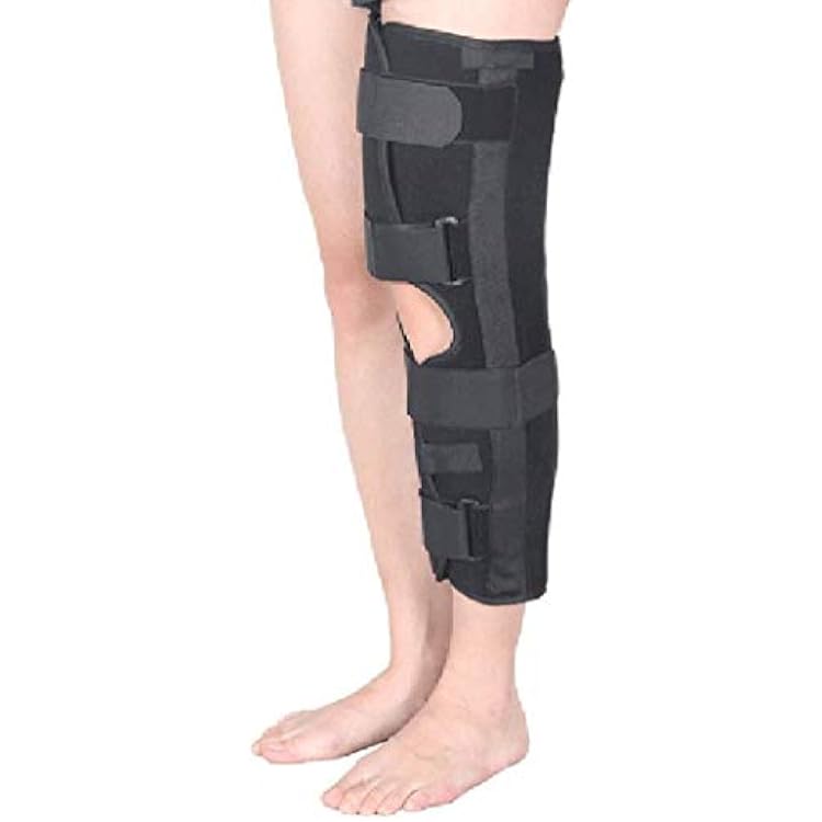 Knee Braces for Knee Pain Arthritis Knee Brace Wrap Support, Medical Immobilizer Knee Support Orthopedic Guard Protector for Knee Fracture Ligament Relaxation, Meniscus Injury Size : Large