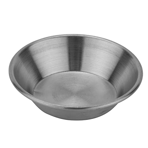 G.E.T. Enterprises 4-84105 1.5 oz. Condiment Cup, 2.75 Clipper Mill, Stainless Steel