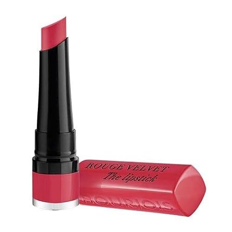 NEW BOURJOIS ROUGE VELVET THE LIPSTICK- Highly Pigmented Matte Finish 04 Hip Hip Pink