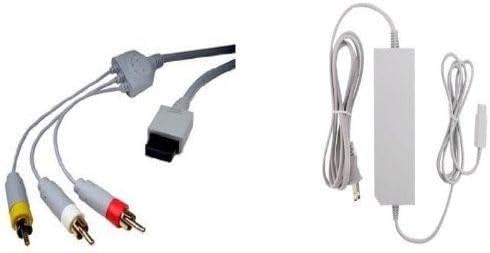 Wii AV Cable and Wii Power Supply