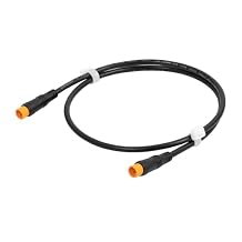 Extension Cable Sensor Compatible with Bafang Electric Bicycle Motor Drive Thumb Throttle Ebike 3 Pin Conversion Female Male Connector Cable Scooter Parts