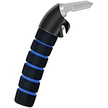 KOUNATSURI Car Door Handle for Elderly Car Assist Support Handle Multifunction Car Door Latch Bar for Seniors and Handicapped(Blue)