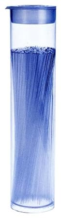 Kimble 34507-99 Glass USP Melting Point Capillary Tube with One Open End, 0.8-1.1mm ID, 90mm Length (Case of 20)
