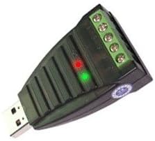 GearMo USB to RS485 / RS422 Converter - Mini Industrial Grade Windows 10 Adapter