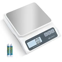 CYBERGIANT 13lb/0.1g Precision Digital Food Scale - Meal Prep Kitchen Baking & Espresso Coffee - Gram Scale with Stainless Steel Platform & LCD Display