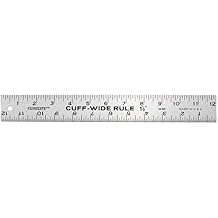 Fairgate Cuff Wide Rule 1-12inch X 12inch, 14-101 Cuff-Width Ruler(FG14-101)
