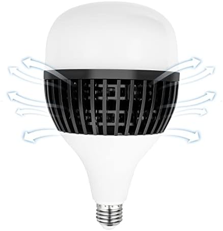HPUSN 60W 110V 5400K Compact Fluorescent CFL Balanced Daylight Bulb with E27 Mount, Lighting Studio Ideal for Photography and Video