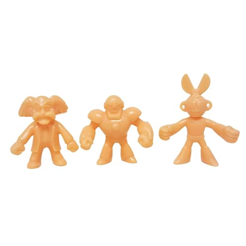 Super7 Mega Man M.U.S.C.L.E. Doctor Wily, Cut Man, Guts Man
