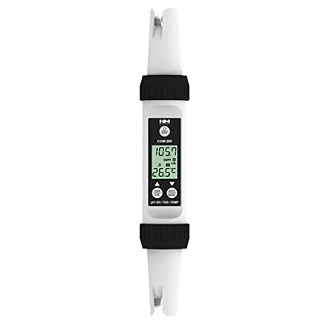 HM Digital COM-360, Professional Water Resistant PH/TDS/EC Meter (Pack of 2 pcs)