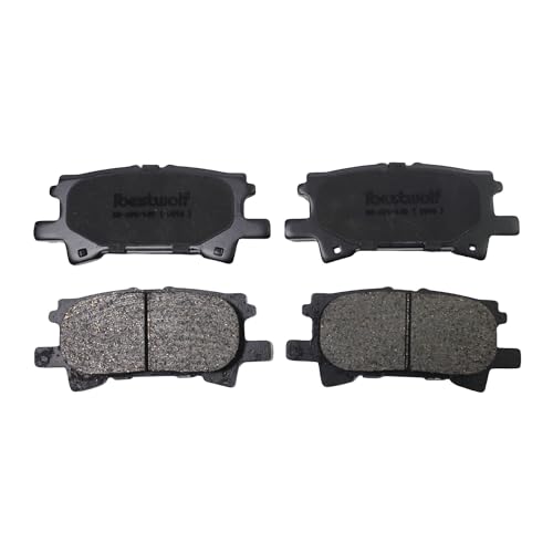 Rear Ceramic Brake Pads for 2004-2006 Lexus RX330 for 2007-2009 Lexus RX350 for 2006-2008 Lexus RX400h for 2004-2007 Toyota Highlander