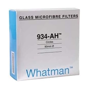 Whatman 934-AH Glass Microfiber Filters, 1.5um, 12.5cm; 100/Box