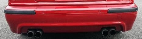 BMW OEM E39 5 Series M Trim 1997-2003 Rear Bumper Cover with Park Distance Control Primed