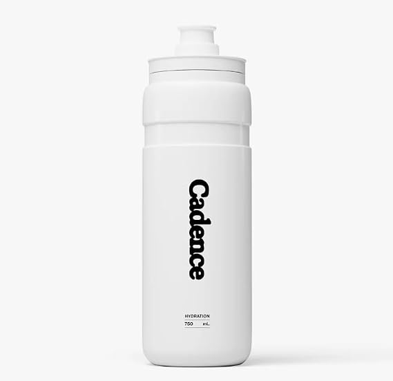 Cadence Core 750 Performance Training Bottle Large 750ml High-Capacity Sports Water Bottle BPA-Free, Leak-Resistant Flip Valve Ergonomic Design for Long Distance Cycling & Endurance Sports