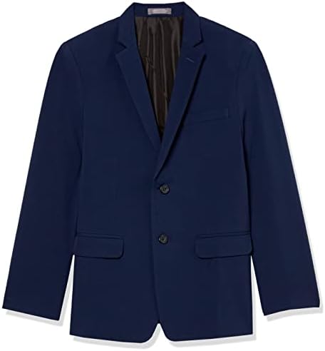 Van Heusen Boys Adaptive Flex Stretch Suit Jacket, Faux Buttons & Velcro Closure