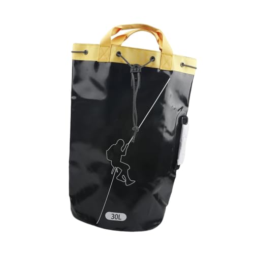 Tree Climbing Arborist Rope Storage Bag PVC with Drawstring Closure Arborist Gear for Hiking Rock and Tree Climbing