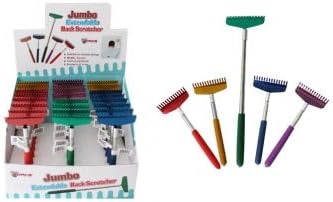 Diamond Visions 01-1146 Jumbo Colored Extendable Back Scratcher (2 Scratchers)