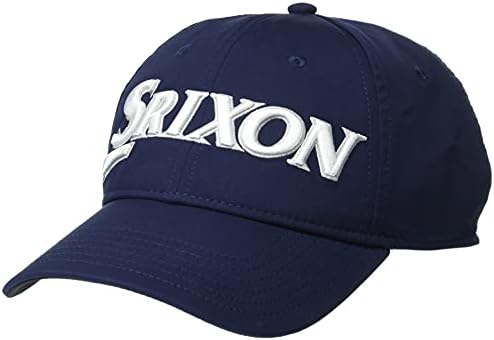 Srixon SRX AuthUnStructuredCapNvyWht Athletic Cap, NavyWhite