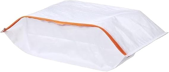 IKEA PARKLA Shoe Bag 48x22 cm, 100% Polypropylene, White, 48x22 cm