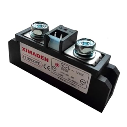 XIMADEN H3200PE Industria Grade SSR Solid State Relay Standards Current 200A, Random Trigger
