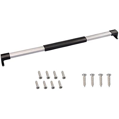 RVGUARD RV Screen Door Cross Bar Handle Adjustable from 21-58 Inch to 28-58 Inch with Sturdy and Secure Non-Slip Grip