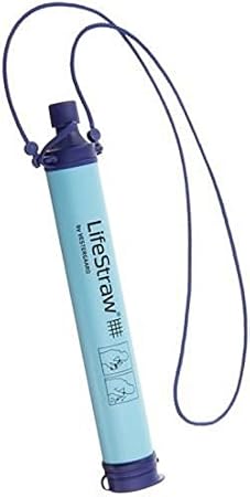 LifeStraw Portable Personal Water Filter Purification Purifier Survival Gear