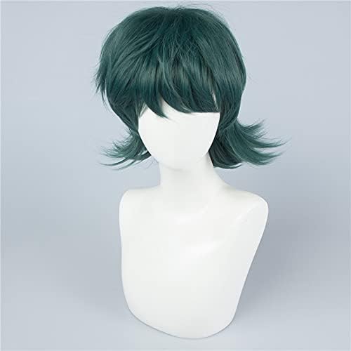 Ssss.Gridman Shou Utsumi Cosplay Wig Heat Resistant Synthetic Wigs for Halloween Costume Party Role PlayWig Cap