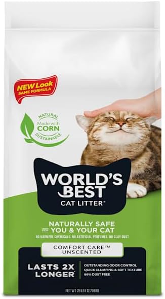 World's Best Cat Litter Multiple Cat Lavender Scented, 32-Pounds