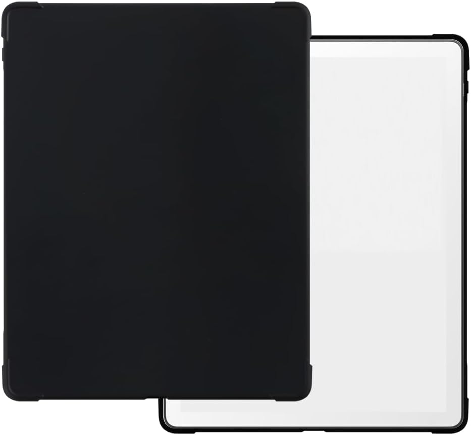 Case Compatible with Amazon Kindle Scribe Colorsoft 11.0 2025, Lightweight Soft TPU, Anti-Scratch Ultra Thin Protective Tablet Cover, Shockproof Shell Shockproof Black