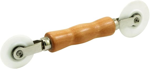 Prime-Line P 8058 2-1/2 In. x 2 In. Combo White Nylon Professional Rolling Tool (Single Pack)