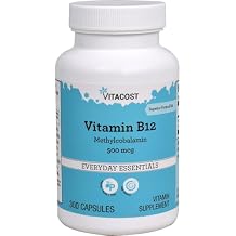 Vitacost Vitamin B12, 500 mcg, 300 Capsules
