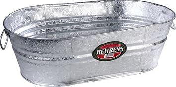 Behrens 4 gal. Steel Tub Oval