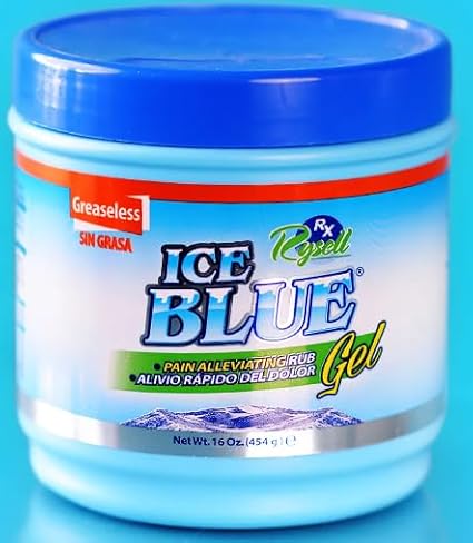 Ice Blue Gel *Pain Alleviating Rub 16 Oz.