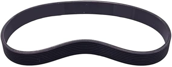 306894 Multi-Wedge Treadmill Belt for Commercial 2950, 17 Inch EPDM Polyester Running Deck Replacement Part, For Wear-Resistant Black Exercise Machine Accessory