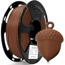 GEEETECH Matte PLA Filament 1.75mm Brown, 1kg Spool (2.2 lbs) 3D Printer Filament Matte Surface Texture & Low Warping, Dimensional Accuracy +/- 0.02 mm, Fit Most FDM Printers