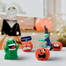 Halloween Witch Pumpkin Ghost Decoration Figurine, Holiday Halloween Decorations, Fall Party Decor, Home Statue Indoor Figure 4pcs Set