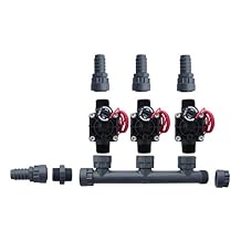 Hunter PGV101-MM 3 Zone Dura Manifold Valve Kit with Flow Control - Barb PGV101MM (3 Zone)