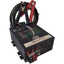 PowerMax PMBC Series Battery Maintainer Charger for Diagnostics, ADAS Calibration, Reflash and Programming | 13-16.5Vdc | On/Off Switch I Voltage Display | Handle | 15' Cable Set (100 Amp)