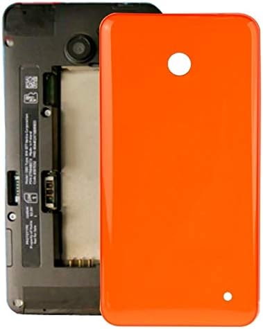 HONGYAN Replacement Parts Housing Battery Back Cover + Side Button for Nokia Lumia 635 (Orange) Cell Phone Accessories (Color : Orange)