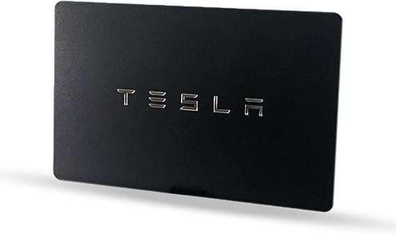 Tesla Motors Model 3/Y Black Key Card, FLASH MEMORY, USB, Smartphone, Tablet, Vehicle Accessory
