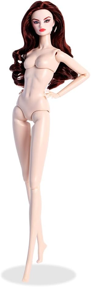 Cavva Xianxian Fashion Doll with Long Brown Hair, 11.5 Inch Articulated Figure, Modern Style, Princess Theme, Poseable Joints,FR33 Model (fr33)