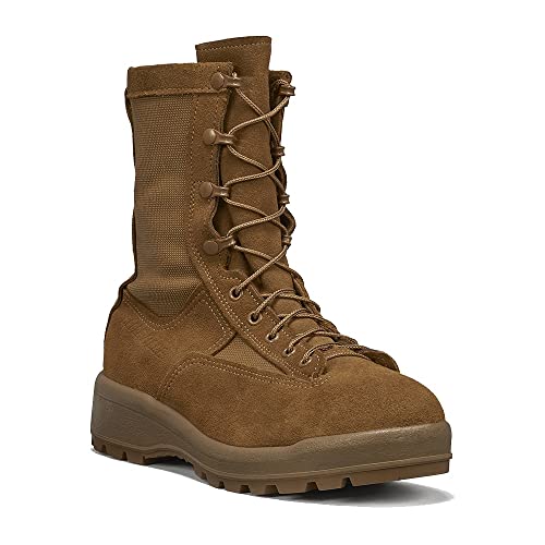 Belleville C795 Insulated Combat Boot - Waterproof Gore-Tex Military Boots - Thinsulate Winter Footwear - Vibram 360 Outsole - Full-Grain Cattlehide Leather - Removable Polyurethane Insole