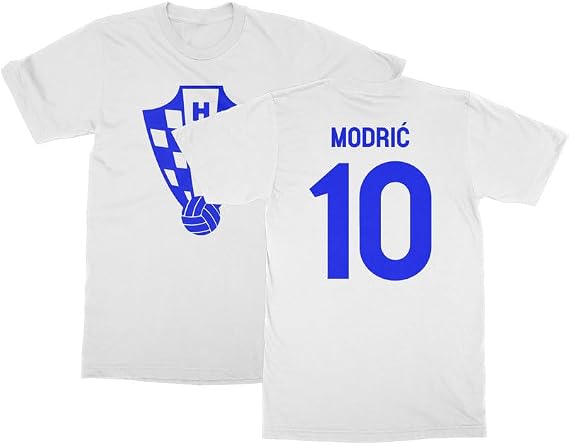 Croatia Soccer Cup Fan - Modric 10 Jersey Style Unisex T-Shirt