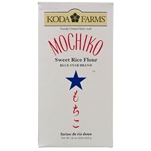 Koda Farms Mochiko Sweet Rice Flour, 16-Ounce Pack of 9
