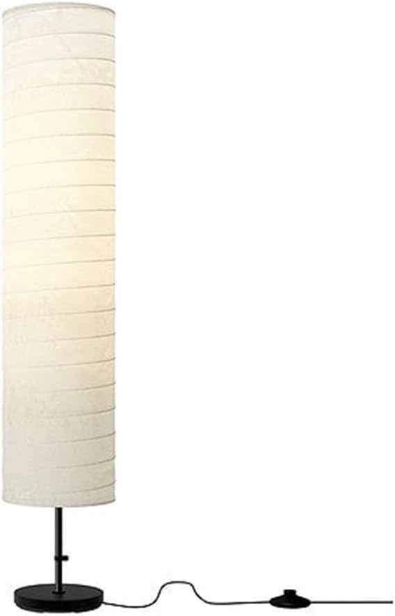 IKEA Floor Lamp 46" Contemporary Style Modern Soft Lighting HOLMO White New