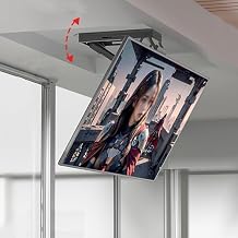Motorized Ceiling TV Mount - Tv Wall Mount, Motorized TV Mount, With Remote Control Hidden TV Flip Electric Hanger, Ceiling Folding Retractable Bracket, Telescopic Electric TV Lift(50-75inch TV)