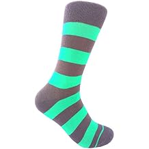 Triple M Plus Men's Gray Dress socks,One size fits most men; Sock Size 10-13.